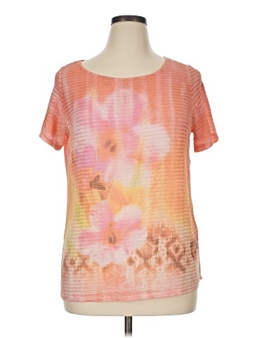 Notations Short Sleeve Top (view 1)