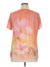 Notations Orange Short Sleeve Top Size 1X - photo 2