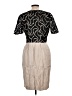 Reiss 100% Polyester Graphic Gray Cocktail Dress Size 10 - photo 2