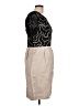 Reiss 100% Polyester Graphic Gray Cocktail Dress Size 10 - photo 4