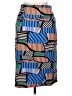 Lularoe Graphic Blue Casual Skirt Size L - photo 2