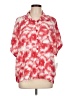 Lularoe Tie-dye Red Short Sleeve Blouse Size L - photo 1