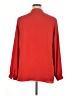 Pleione 100% Polyester Red Long Sleeve Blouse Size XL - photo 2