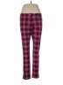 J. McLaughlin Plaid Pink Casual Pants Size 12 - photo 1