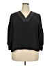 Vince Camuto 100% Polyester Black 3/4 Sleeve Blouse Size XXL - photo 1