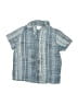 Cat & Jack 100% Cotton Blue Short Sleeve Button-Down Shirt Size 3T - photo 1