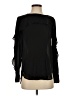 Banana Republic 100% Polyester Black Long Sleeve Blouse Size XS - photo 1