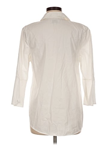 G.H. Bass & Co. 3/4 Sleeve Button-Down Shirt (view 2)