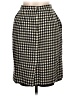 Talbots Houndstooth Black Formal Skirt Size 12 - photo 2
