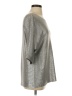 Club Monaco Metallic Silver 3/4 Sleeve Top Size XS - photo 4
