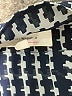 TWO by Vince Camuto 100% Polyester Houndstooth Silver Long Sleeve Blouse Size 0 - photo 7