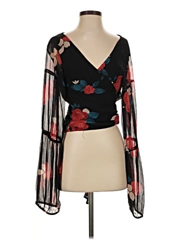 Club Monaco Long Sleeve Blouse (view 1)