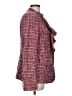 Tory Burch Tweed Red Blazer Size 12 - photo 4