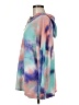 Pink Lily Tie-dye Blue Pullover Hoodie Size M - photo 5