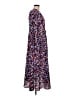 Altuzarra 100% Polyester Print Blue Burgundy Casual Dress Size EU 38 / US 8 - photo 4