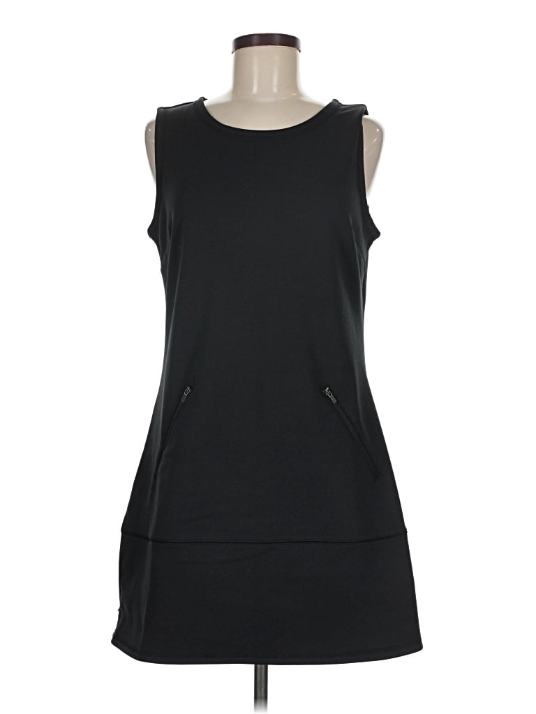 Pre-owned Athleta Casual Dress In Black