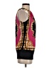 Cache Burgundy Sleeveless Blouse Size S - photo 4