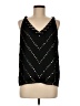 Robbi & Nikki 100% Polyester Black Tank Top Size M - photo 1