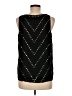 Robbi & Nikki 100% Polyester Black Tank Top Size M - photo 2