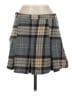 Indigo Rising Plaid Gray Casual Skirt Size M - photo 2