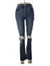 RE/DONE Hearts Blue Jeans Size 26 waist - photo 1