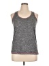 Hannah 100% Polyester Gray Active Tank Size XL - photo 1