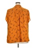 Croft & Barrow 100% Polyester Orange Short Sleeve Blouse Size 2X - photo 2