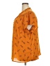 Croft & Barrow 100% Polyester Orange Short Sleeve Blouse Size 2X - photo 5