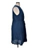 BLOOMCHIC 100% Rayon Solid Blue Casual Dress Size 14 - 16 - photo 4