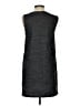 Theory Solid Gray Casual Dress Size 4 - photo 2