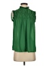Max Studio Green Sleeveless Blouse Size S - photo 1