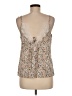 Shein 100% Polyester Tan Sleeveless Top Size M - photo 2