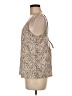 Shein 100% Polyester Tan Sleeveless Top Size M - photo 5