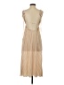 Molly Green 100% Polyester Stripes Tan Cocktail Dress Size S - photo 2