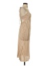 Molly Green 100% Polyester Stripes Tan Cocktail Dress Size S - photo 4