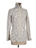 T by Talbots Stripes Gray Cardigan Size XS - photo 1