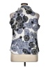 Milano Blue Sleeveless Blouse Size XL - photo 2