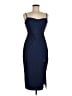Windsor Solid Blue Cocktail Dress Size M - photo 1