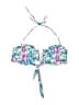 H&M Floral Blue Swimsuit Top Size 12 - photo 1