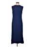 Babaton Solid Blue Casual Dress Size 10 - photo 1