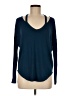 Express One Eleven Blue Long Sleeve Top Size M - photo 1