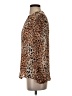 Joie Animal Print Brown Long Sleeve Blouse Size S (estimated) - photo 5