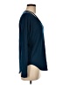 Express One Eleven Blue Long Sleeve Top Size M - photo 4