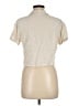 Love Notes Ivory Short Sleeve Blouse Size M - photo 2