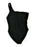 J.Crew Solid Black One Piece Swimsuit Size 16 - photo 1