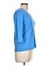 St. John's Bay Blue 3/4 Sleeve T-Shirt Size L (petite) - photo 4