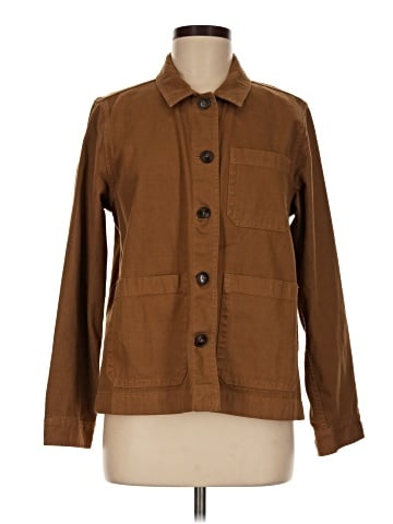 Madewell Garment-Dyed Ashwood Chore Coat (view 1)