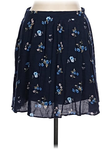 French Grey Casual Skirt (view 1)