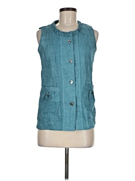 Trisha Tyler Sleeveless Button Down Shirt