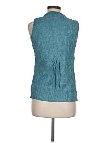 Trisha Tyler Sleeveless Button-Down Shirt (view 2)